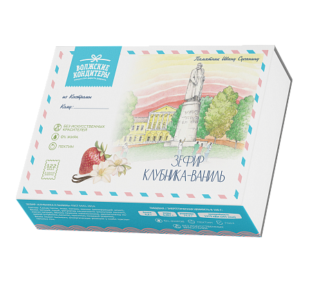 Зефир “Клубника-Ваниль”