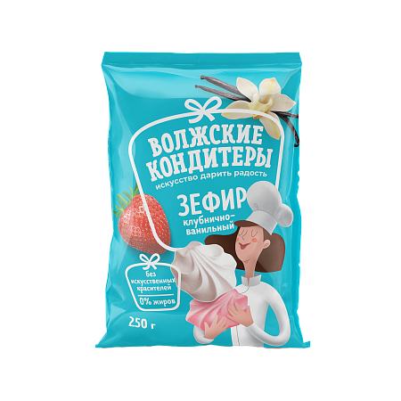 Зефир "Клубнично-Ванильный"