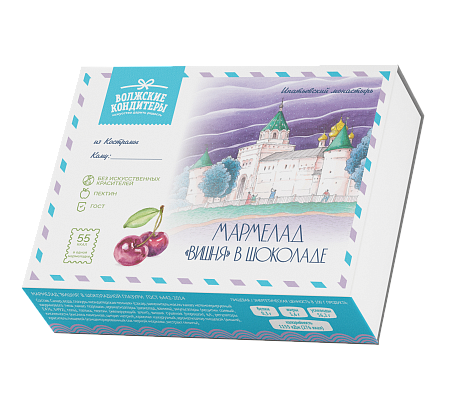 Мармелад “Вишня” в шоколадной глазури