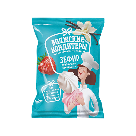 Зефир "Клубнично-ванильный"