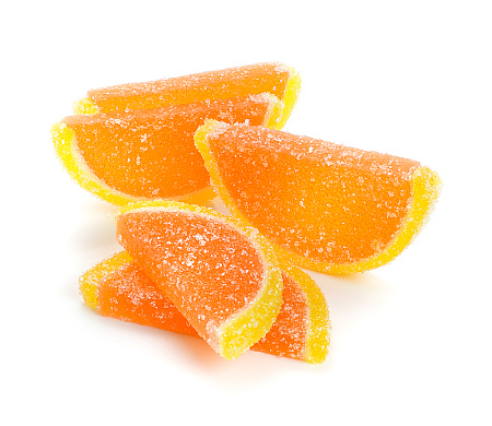 Мармеладные дольки со вкусом "Абрикос"