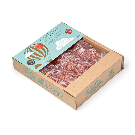 Мармелад без добавления сахара "Ягодный микс", 800 г 